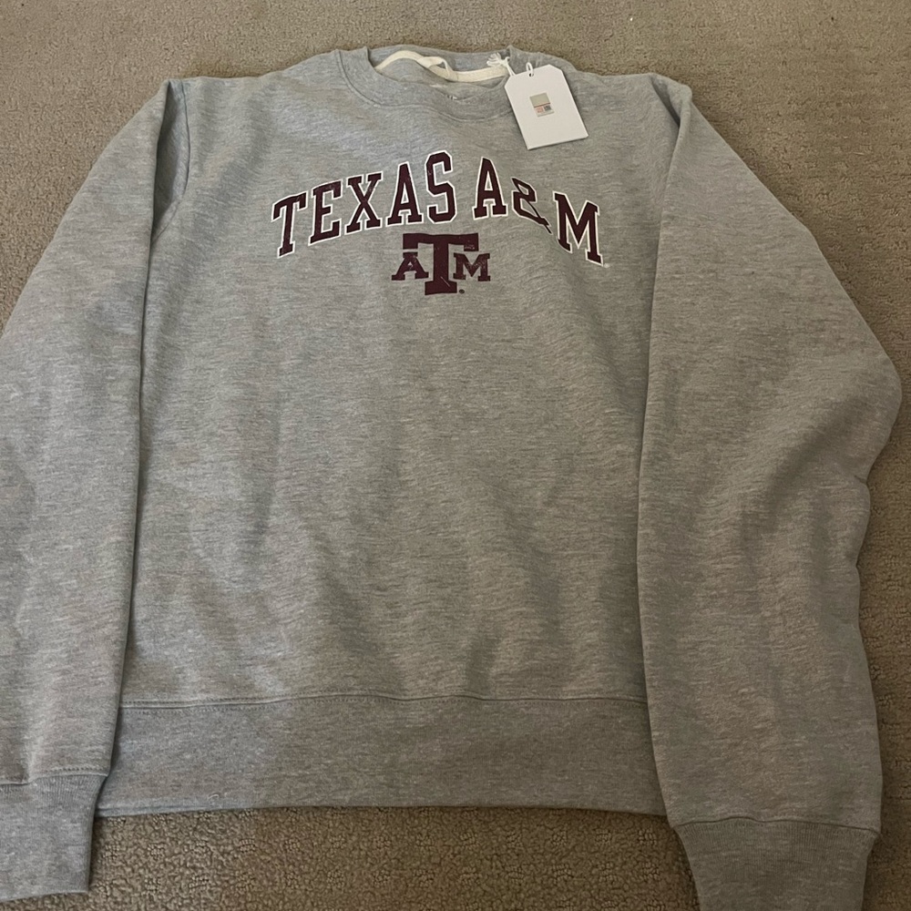 Grey Texas A&M sweatshirt